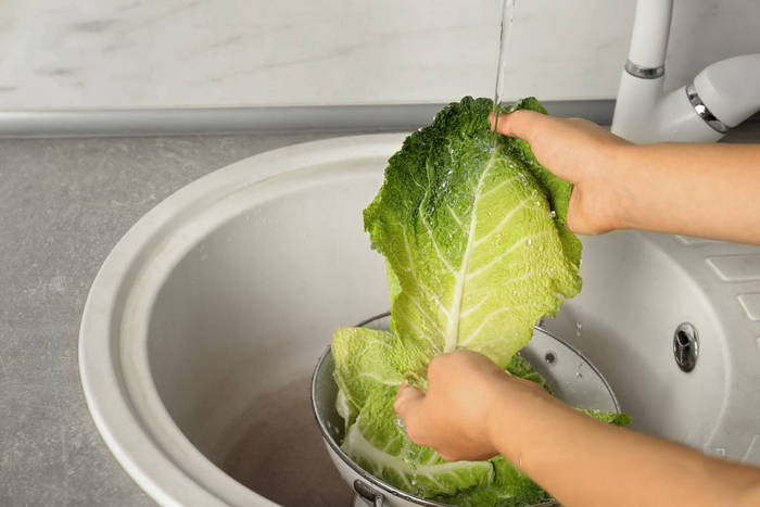 食蔬菜前用强还原水清洗